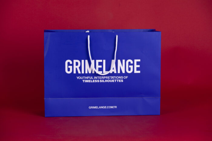 İpli Karton Çanta - Görsel 1