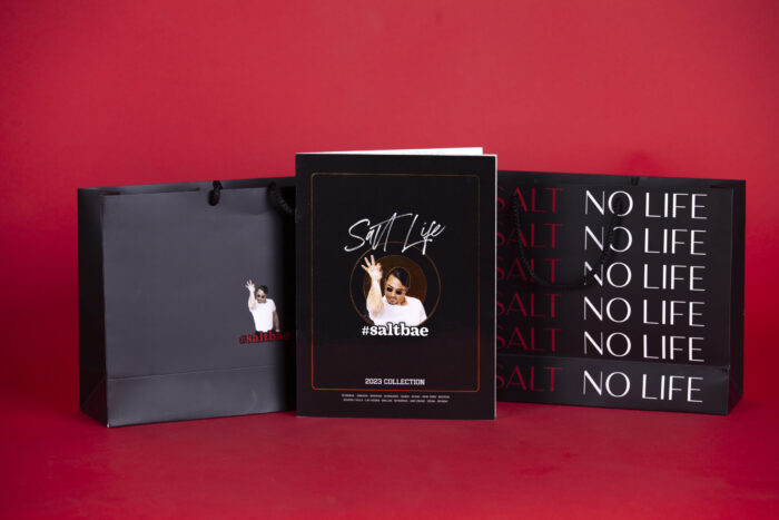 Nusret Salt Bae Restoran Menü ve Ürün Karton Çantası - Görsel 1