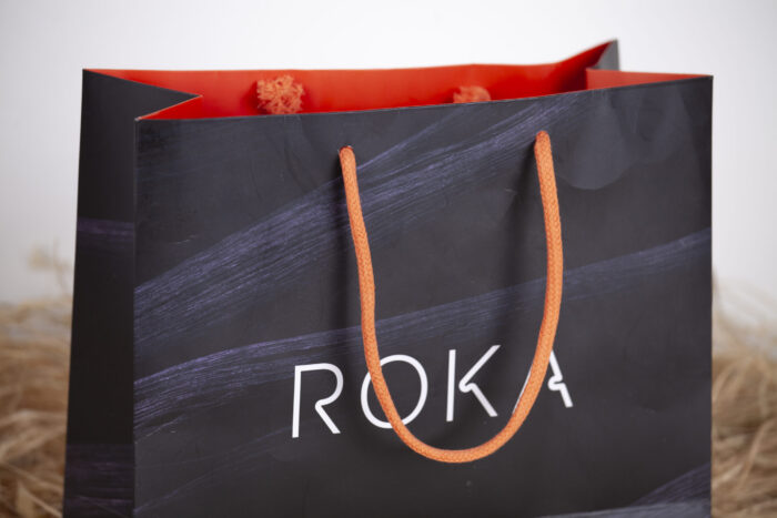 Restoran Özel Baskılı İpli Çanta - Görsel 2