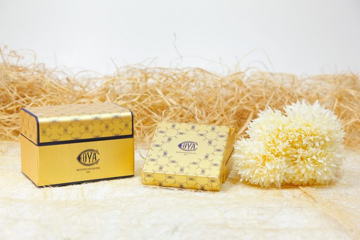 Paticceria Cova: Özel Baskı Yaldız Varaklı Taslama Çikolata ve Pasta Kutusu - Görsel 2